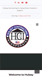 Mobile Screenshot of hulseycontracting.com